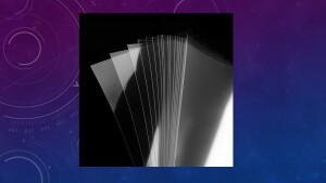 PET Clear Plastic Film 125 microns - all sizes in stock